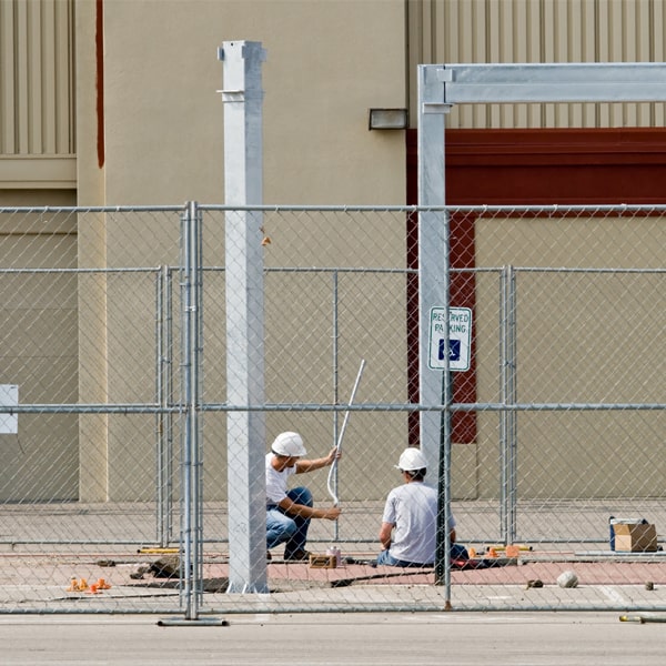 how long can i rent the temporary fence for my work site or event in Pavo Georgia